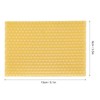 Qcwwy Pack of 10 Natural Beeswax Sheets, Beekeeping Beeswax Foundation