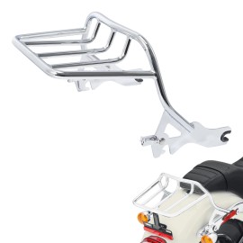 TCMT Chrome Two-Up Luggage Rack Fit For Harley Softail Fat Bob 114 FXFBS 2018-Up
