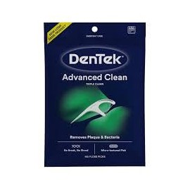 DenTek Triple Clean - Púas de hilo dental (150 unidades), paquete de 5