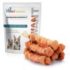 Pawant Dog Treats Chicken Wrapped Peanut Butter Bone Rawhide Free