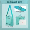 Canvas Tote Bag for Women - inside out Bag Large