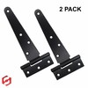 SUL Gate Hinges, Weather & Rust Proof Black Powder Coated