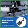 Motoforti Car Hood Latch Front Hood Latch Assembly Fit for
