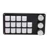 Programmable Keypad 14 Keys 3 Knobs Blue Switch Mechanical Hot