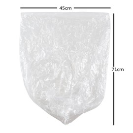 Lesbin 200 x 20L Clear Trash Bags Small Trash Bags