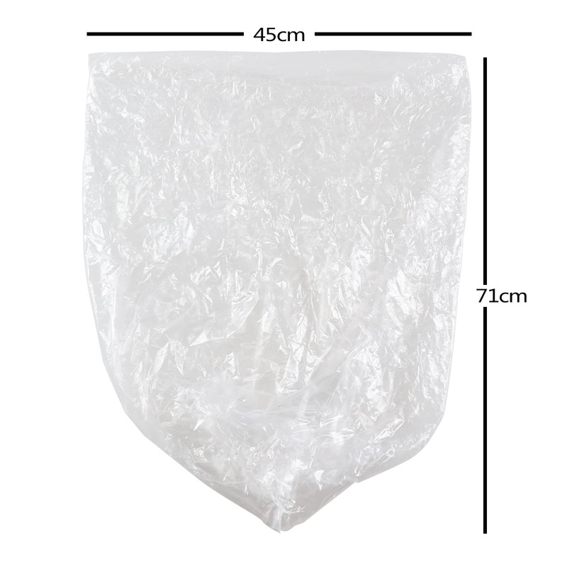 Lesbin 200 x 20L Clear Trash Bags Small Trash Bags