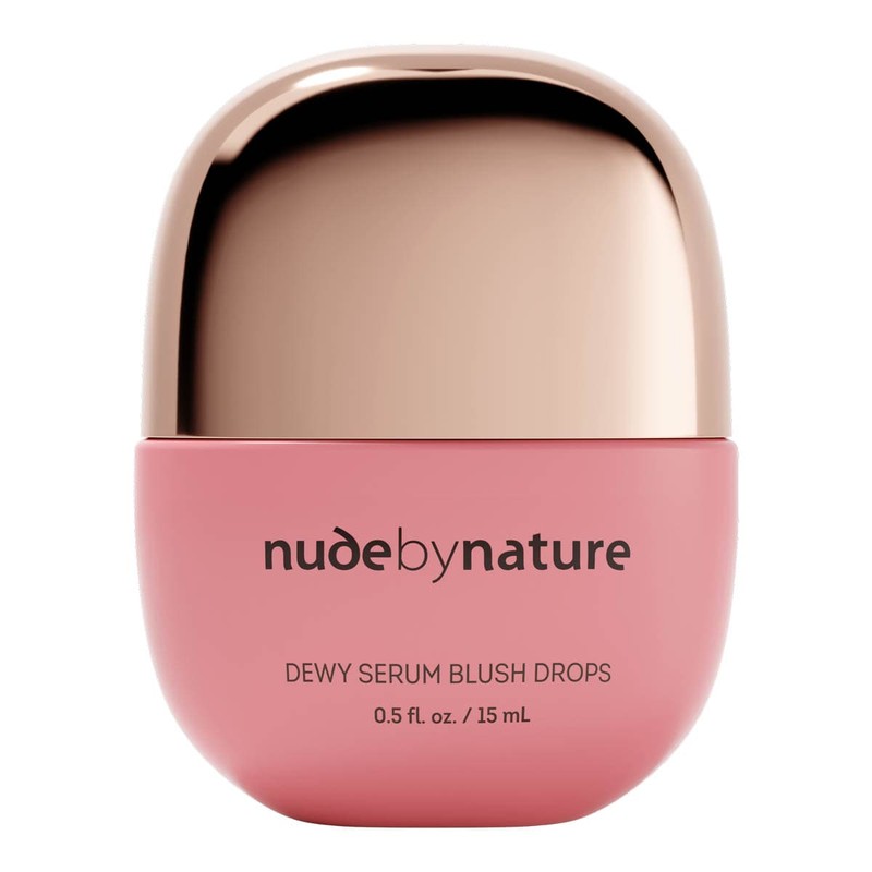 Nude By Nature Dewy Serum Blush Drops, 01 Pink Petal