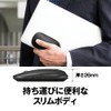 Buffalo BSMBW535NBK Wireless Mobile Mouse, 2.4 GHz Receiver Included, Flexius,