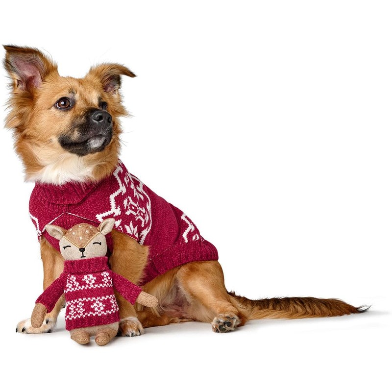 HUNTER Birka Dog Toy 27 cm Brown / Red