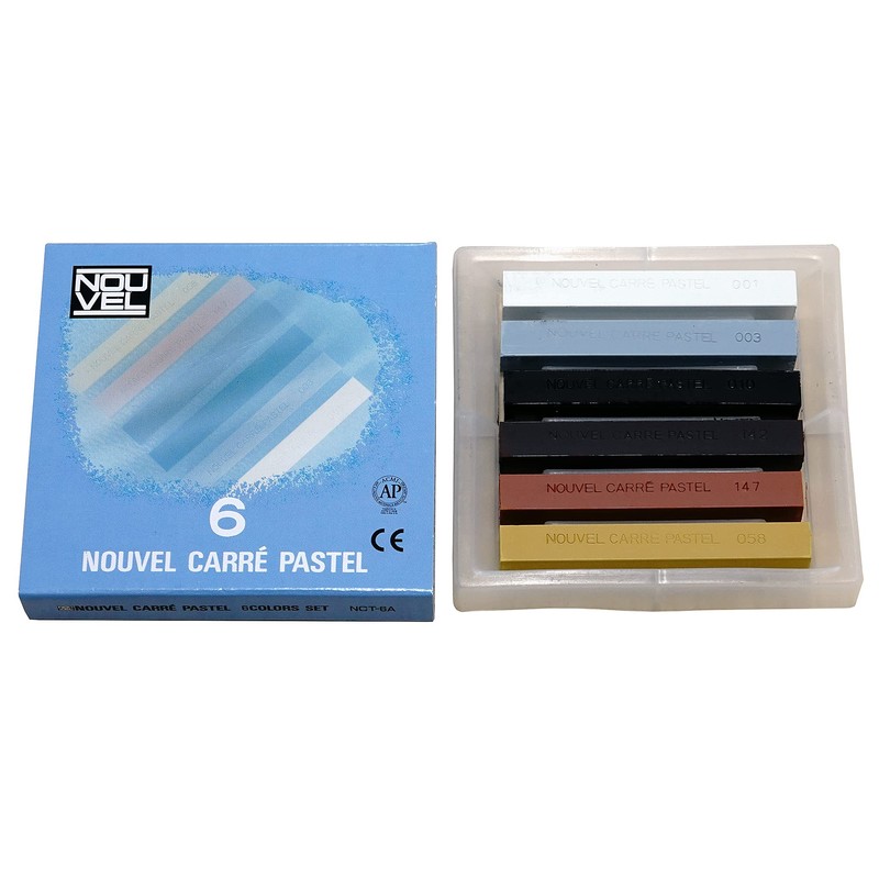 ターレンス カレ-パステル6色Aセツト NCT-6A