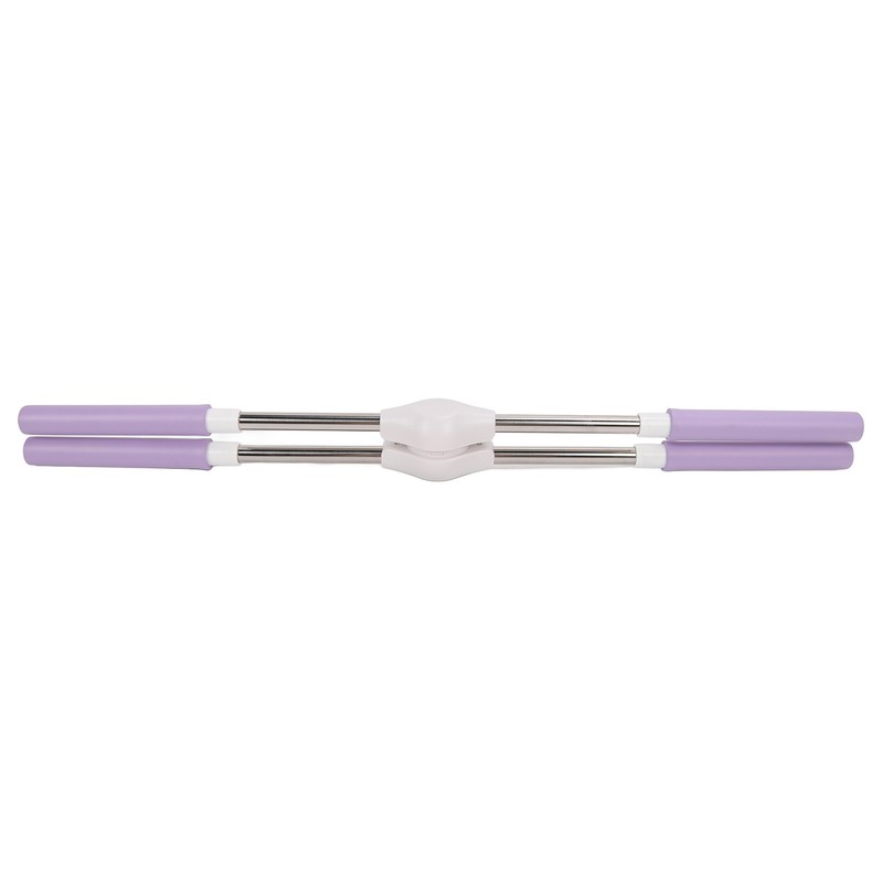 Yoga Pranayama Stick Purple Stainless Steel Correct Hunchback Open Shoulder