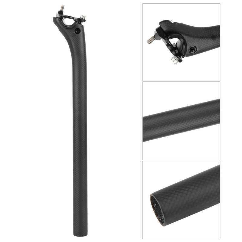 27.2x400MM Carbon Fiber Mountain Bicycle Road Bike Seatpost Seat Tube