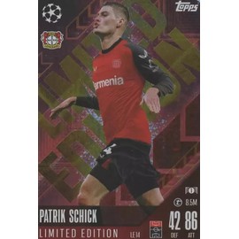 Match Attax 2024 2025 Patrik Schick Limited Edition Trading Card