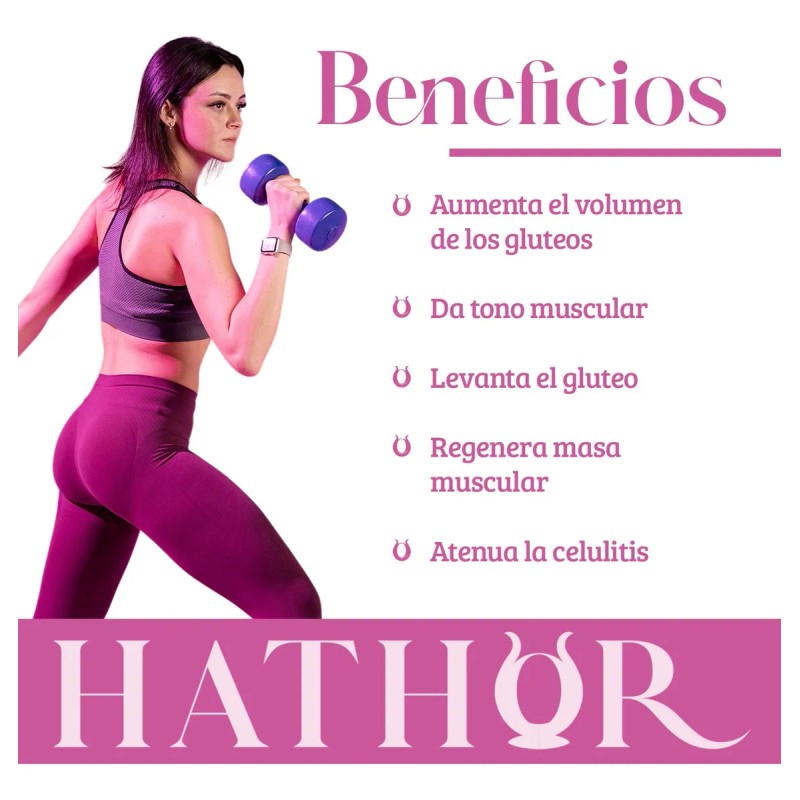 Suplemento De Colágeno Euphoric Crecimiento Glúteos Harthor Sin Sabor