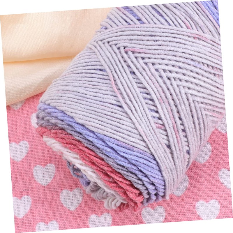 Operitacx Knitting Yarn Woolen DIY Handmade Chunky Knitting Yarn 5