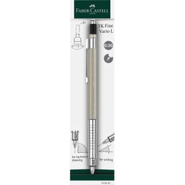 Faber-Castell TK-Fine Vario L 135340 Mechanical Pencil 0.35 mm Champagne Gold with Soft/Hard Mechanism