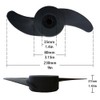 Boat Propeller for Brushless and brushed Electric Trolling Motor,Engine Replacement