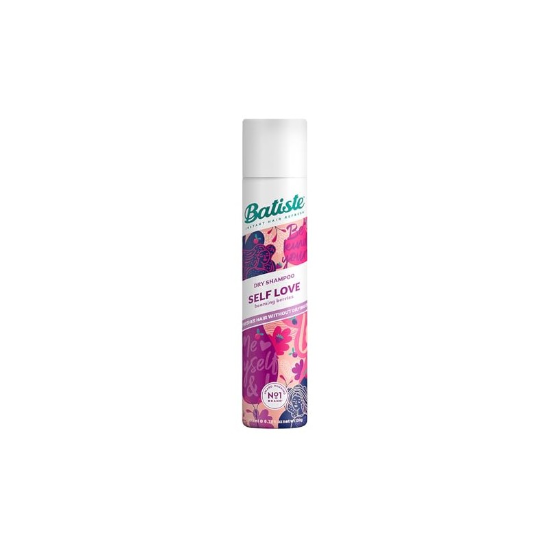 Batiste Shampoo en Seco Self Love con Frutos Rojos 200