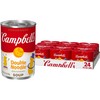Campbell’s Condensed Kids Double Noodle Soup, 10.5 oz Can (24