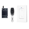 Wireless Remote Light Switch,No Wiring, AC 110V Wireless Wall Switch