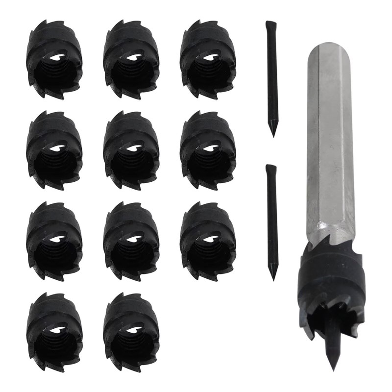 Zafina-UP 14-Pack Spot Weld Cutter Sets Double Sided, 3/8" Spot