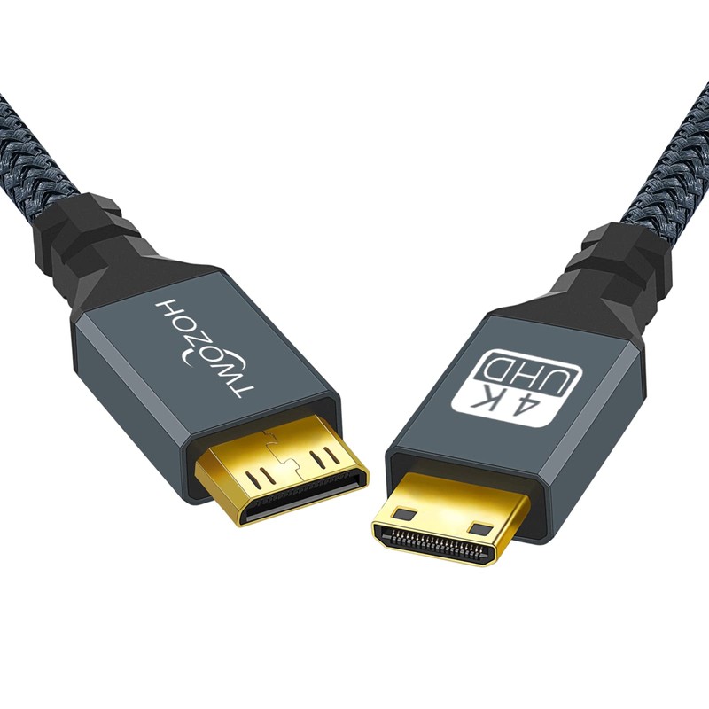 Twozoh Mini HDMI to Mini HDMI Cable 0.3M (HDMI Type