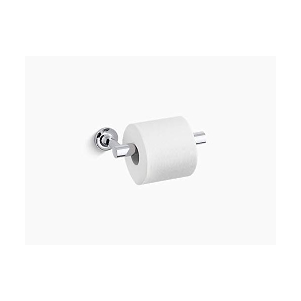 Kohler K-14377-CP Purist Toilet Paper Holder, Polished Chrome