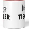 JUNIWORDS Tasse, Lieblings-Tischler, Rot (7771892)