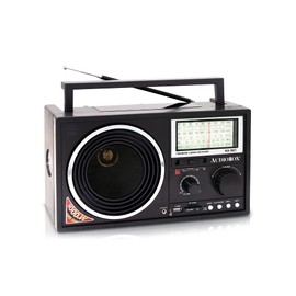 Audiobox RX-5BT Rechargeable Solar Radio with Bluetooth