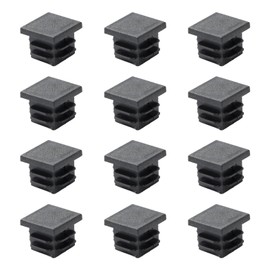 votuyet 12 Pcs 3/4" Square Plastic Plug,which can be Used for Filling Holes in Walls, Furniture or Other Items to Prevent dust, Water or Small Objects from Entering.