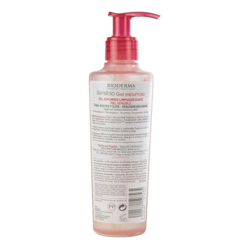 Sensibio Gel Moussant 200ml Bioderma
