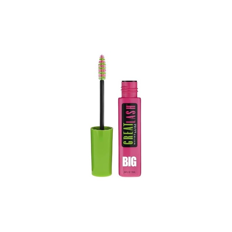 Maybelline Great Lash Big Brush, Very Black, 33 ml