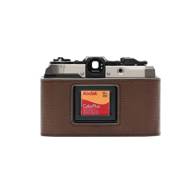 TP Original Body Half Case for Pentax 17, Dark Brown