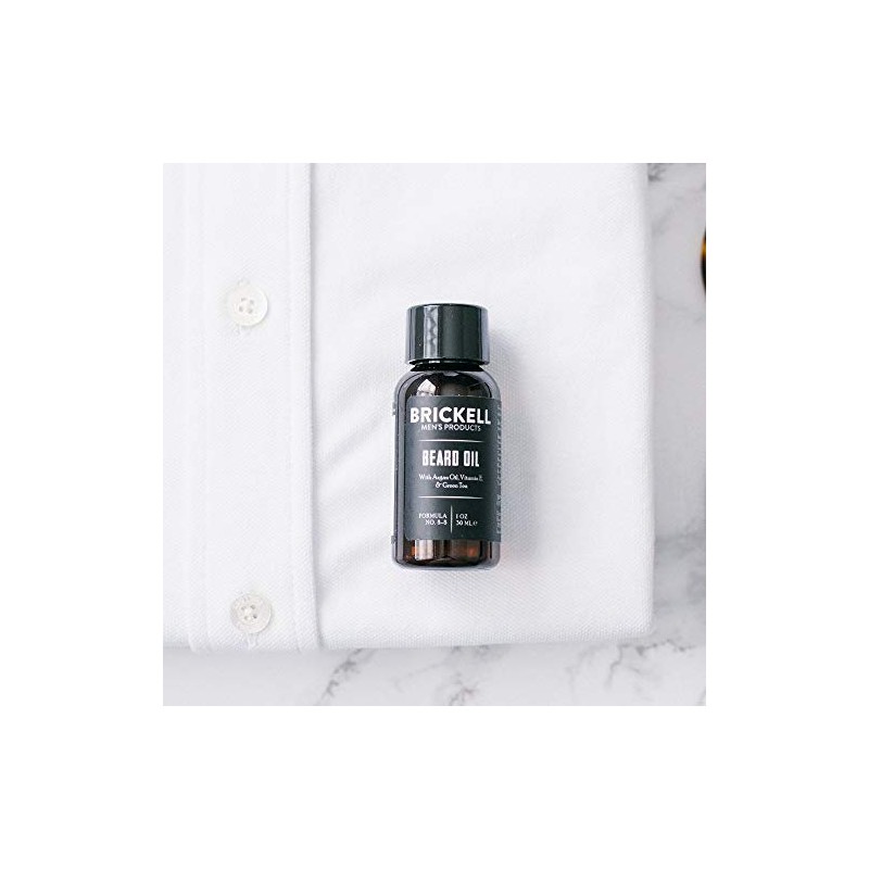 Brickell Mens Beard Oil for Men " 1 oz "