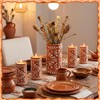 Lounsweer 4-Pack Mexican Talavera Candle Set - Scented Tequila Shot