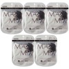 【まとめ買い】MASMiX バイカラーマスク 立体タイプ 35枚入（7枚×5個セット） ライトグレー×ブラック