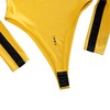 Fabric of the Universe Women's ABS-Type Bodysuit (ABS-Type 501 Yellow,
