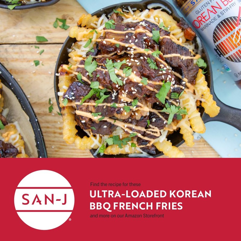 San-J - Gluten Free Korean BBQ Sauce - Bold and