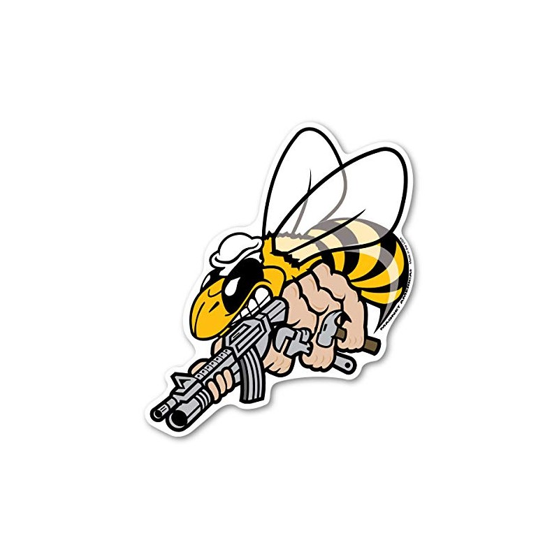 Seabees Magnet by Magnet America is 5" x 4.25" Made