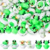GGSTDDUP 45 Pcs Mini Resin Alien Ducks 3 Styles Tiny