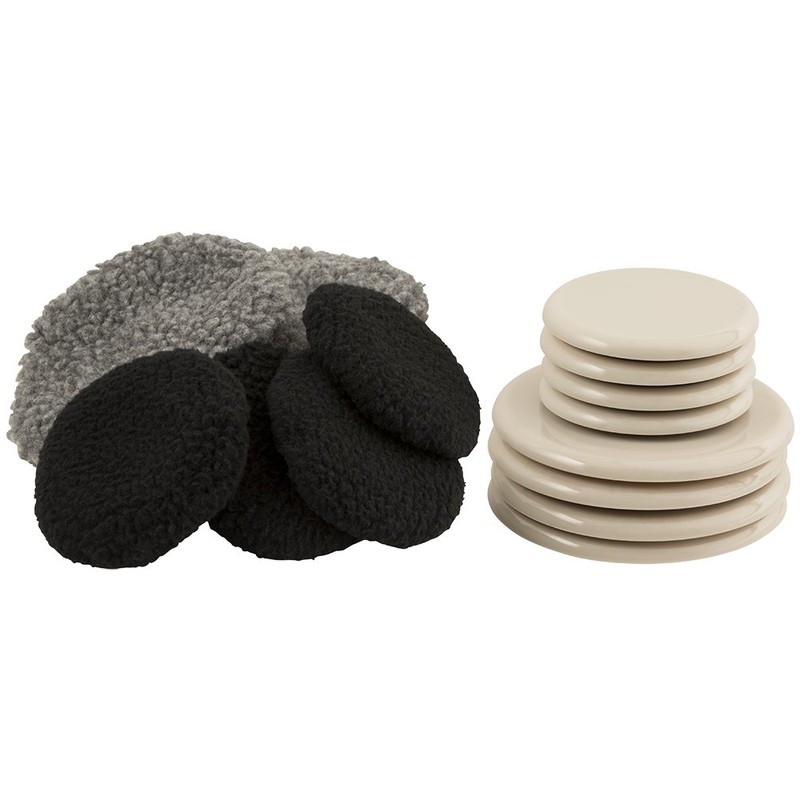 Super Sliders 3 1/2" and 5" Reusable 2-in-1 Furniture Carpet