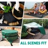 RAINDEWAY 7x7 Feet Leaf Tarp with Handles 10 Mil Waterproof