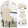 SearchI Waterproof Dining Room Chair Covers Set of 6, Stretch