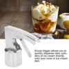Stainless Steel Ice Cream Scoop Ice Cream Scooper with Trigger