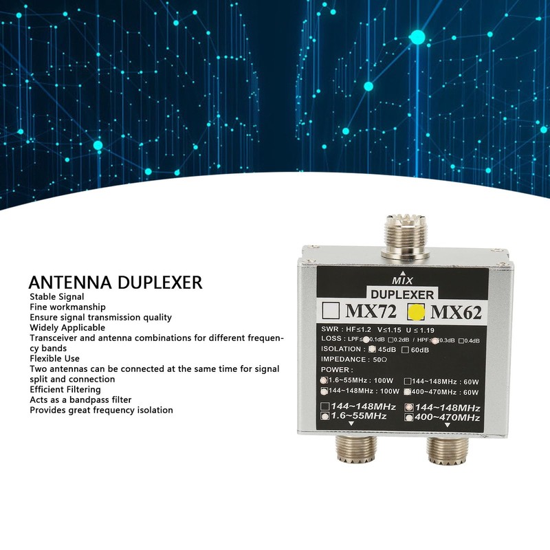 Antenna Combiner,Stable Signal Combines Signals,3 Frequency from 2 Digital HDTV