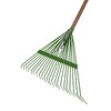 AMES 20201033 Steel Tine Leaf Rake with Hardwood/Steel Handle, 22
