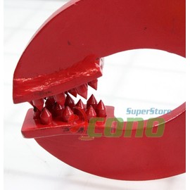 1 Ton Truck Pallet Pulling Scissor Clamp Puller Grip Gripper W/ 20ft Tow Strap