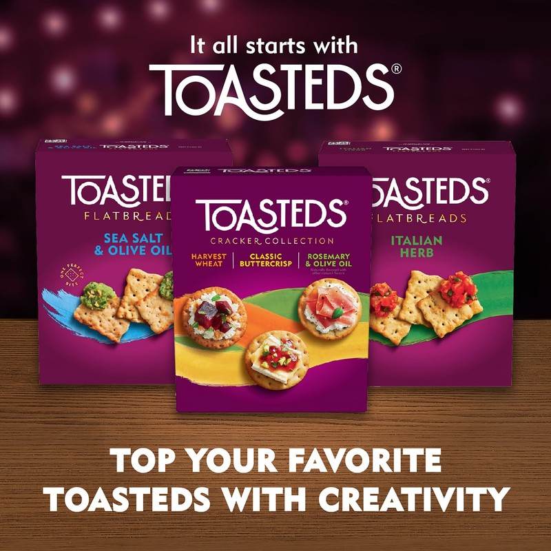 Toasteds Crackers, Lunch Snacks, Party Snacks, Rosemary And Olive Oil,