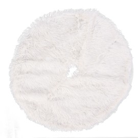 Christmas Tree Skirt Floor Mat Base Cover Round Carpet for Xmas New Year Party Holiday Home DecorationS 82CM