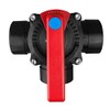 well2wellness® PVC 3-Way Cylinder Valve Turntable Valve 50 mm